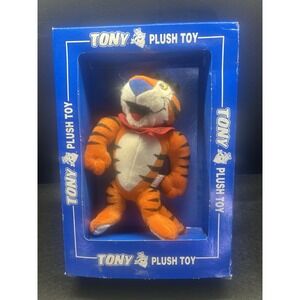 Tony the Tiger 1997 Kellogg Frosted Flakes 8" Plush Toy in Original Box Vintage